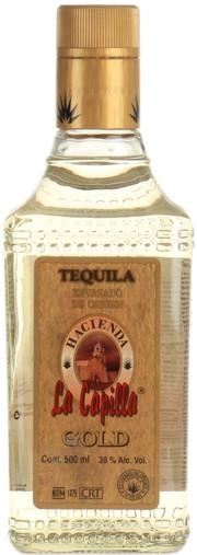 Текила Hacienda La Capilla Gold  500 мл