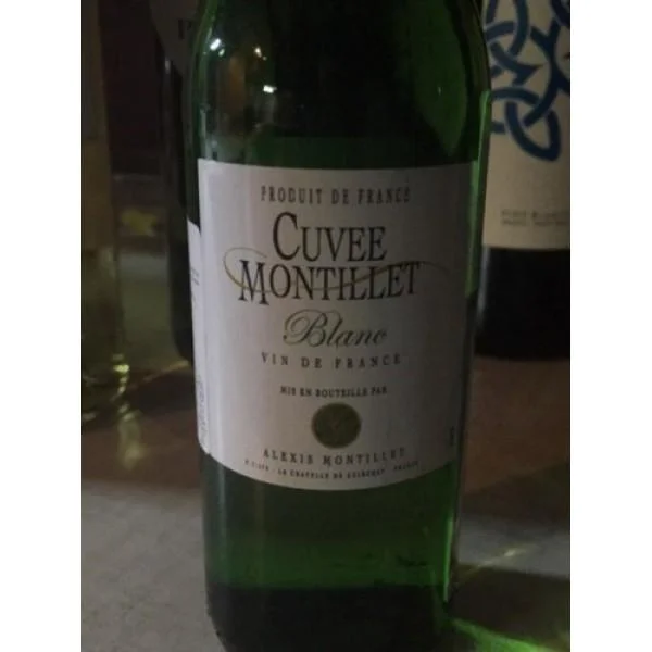 Вино Сuvee Montillet Blanc Кюве Монтийе Блан  187 мл