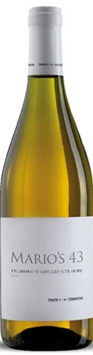 Вино Tenuta Terraviva  Mario's 43 Trebbiano D'Abruzzo Superiore DOC   Тенута Терравива  Терравива Марио'с 43 Треббиано Д'Абруццо Супериоре ДОК  2015 750 мл