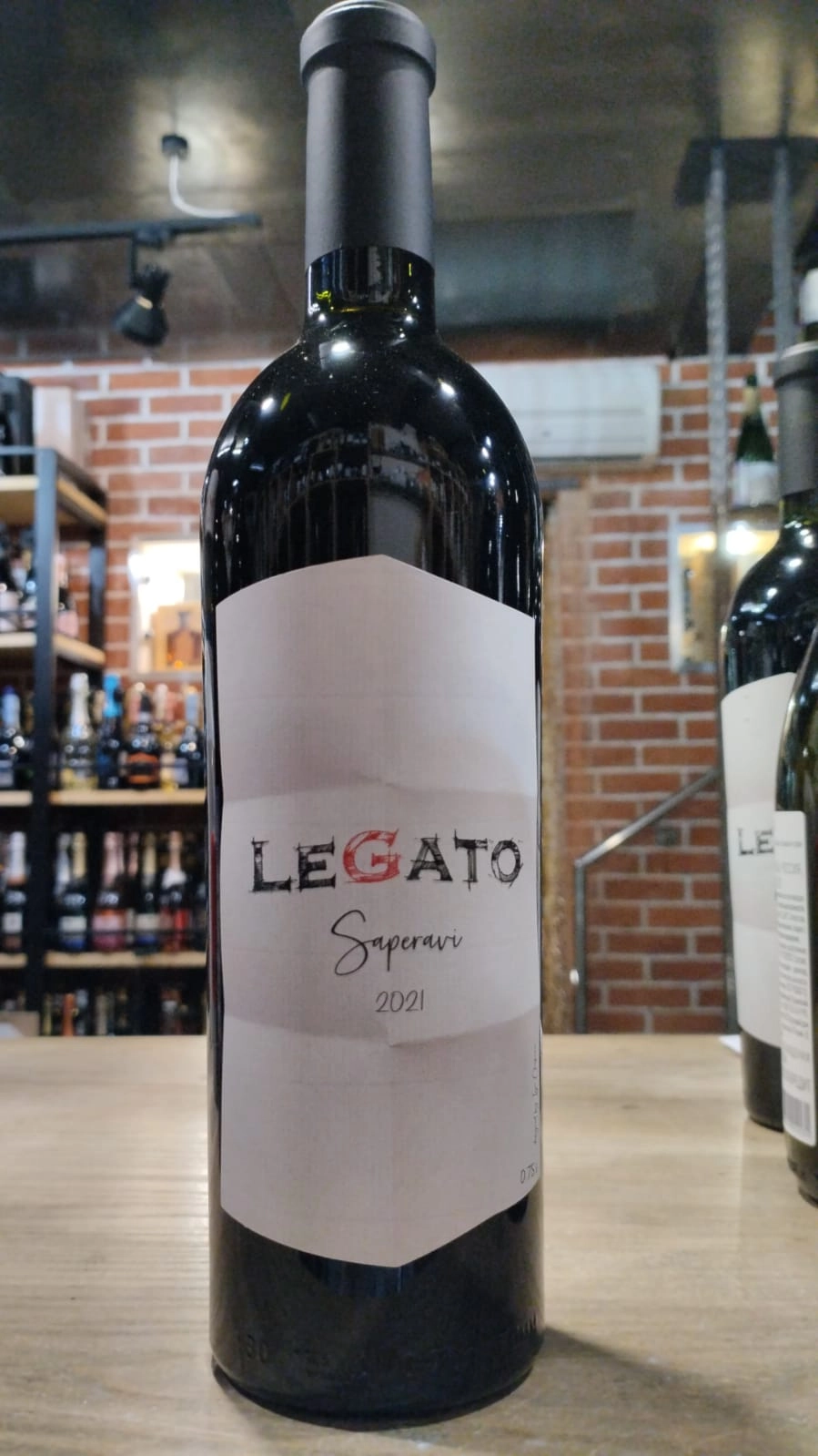 Вино  Legato   Saperavi  2021 750 мл 13 %