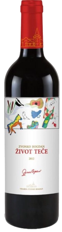 Вино  Zvonko Bogdan  Life Flows  red wine   2020 750 мл