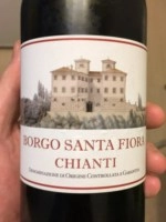Вино Travignoli Borgo Santa Fiore Chianti Травиньоли Борго Санта Фьора Кьянти 750 мл 12,5%