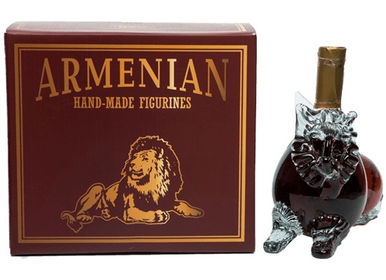 Коньяк  Прошянский Коньячный Завод  Лев Лежащий  в п/у  500 мл