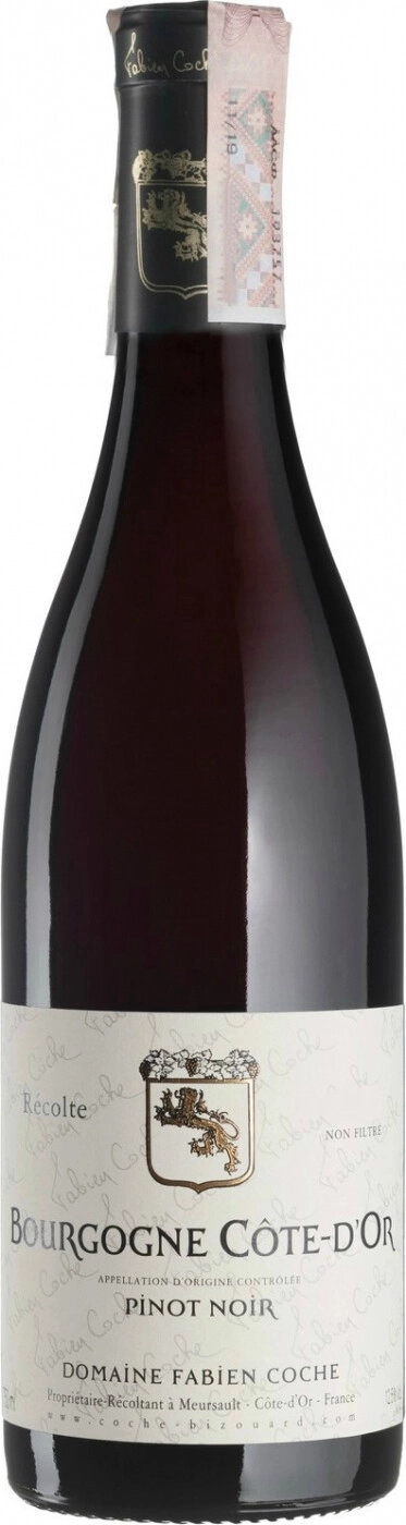 Вино Domaine Fabien Coche Bourgogne Cote-d'Or Pinot Noir AOC  2022  750 мл