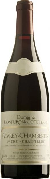 Вино Domaine Confuron-Cotetidot  Gevrey-Chambertin 1-er Cru Craipillot AOC  2014  750 мл