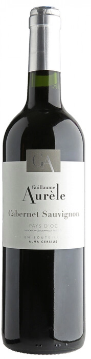 Вино   Guillaume Aurele  Cabernet Sauvignon   Гийом Аурель  Каберне Совиньон  750 мл