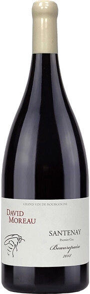 Вино David Moreau Santenay  1er Cru Beaurepaire  red  2019 1500 мл
