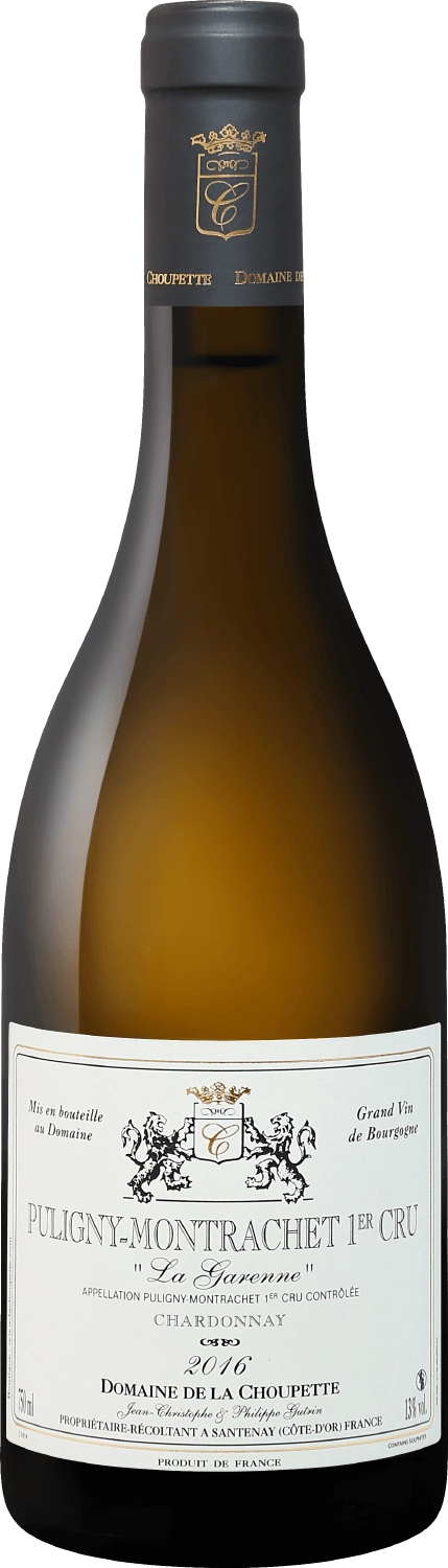 Вино La Garenne Puligny Montrachet 1er Cru AOС Domaine De La Choupette  Ла Гарен Пюлиньи Монраше Премье Крю AOC Домен Де Ля Шупетт  2019 750 мл