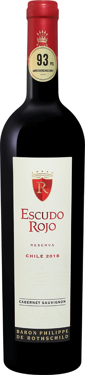 Вино Escudo Rojo Cabernet Sauvignon Reserva Maipo Valley DO Baron Philippe de Rothschild   750 мл