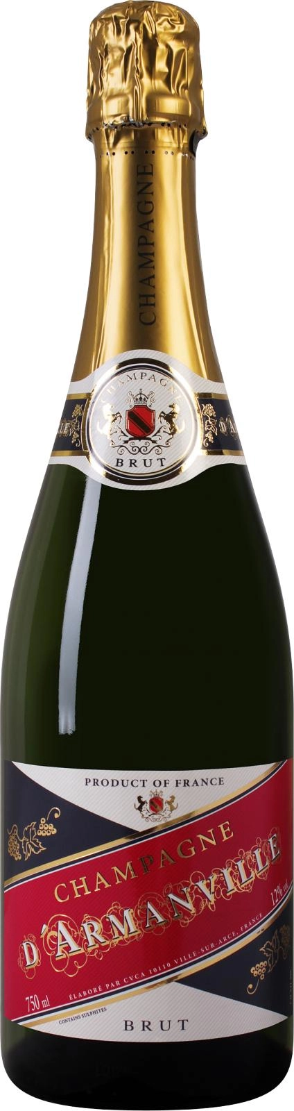 Шампанское D'Armanville Brut White  750 мл
