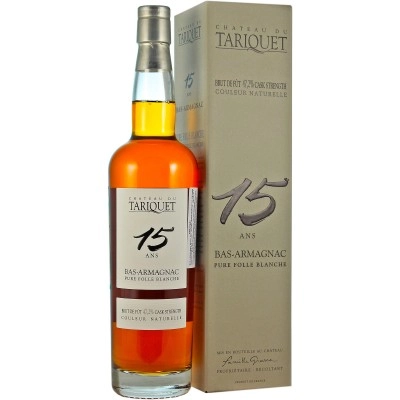 Арманьяк Chateau du Tariquet Bas-Armagnac Folle Blanche 15 years gift box 700 мл