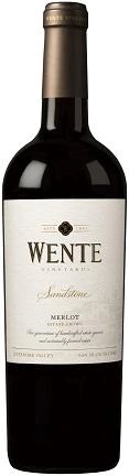 Вино Wente Sandstone Merlot Венте Венте Сэндстоун Мерло  2018  750 мл