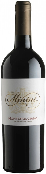 Вино Cantine Francesco Minini Montepulciano d'Abruzzo DOC  2021 750 мл 12,5%
