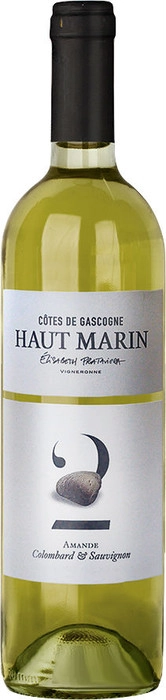 Вино Haut Marin  "Amande" Colombard & Sauvignon  Cotes de Gascogne IGP   750 мл