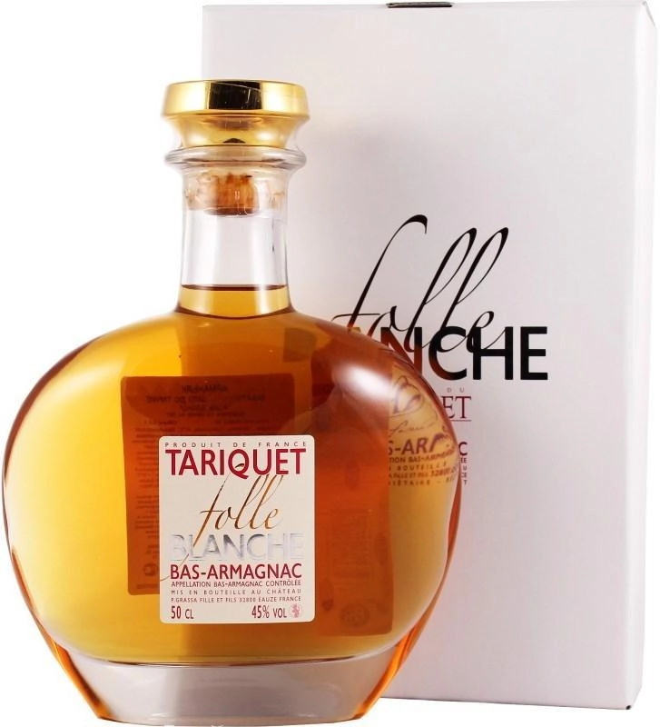Арманьяк Chateau du Tariquet Folle Blanche Baz-Armagnac in gift box  500 мл