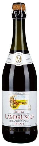 Игристое вино "Marchesini" Lambrusco Emilia IGT  Rosso 2020 750 мл