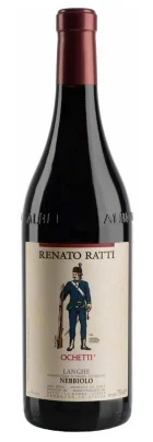 Вино Renato Ratti Nebbiolo d'Alba Ochetti Окетти Неббиоло д'Альба в деревянной коробке 2018 1500 мл