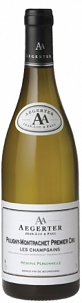 Вино Aegerter Puligny-Montrachet 1er Cru Champ Gain     2019 750 мл
