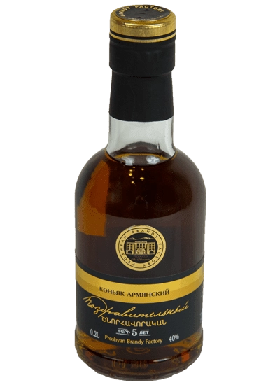 Коньяк  Поздравительный  5 лет    200 мл