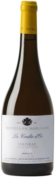 Вино Domaine Bourillon Dorleans  La Coulee d'Or  Vouvray    2018 750 мл