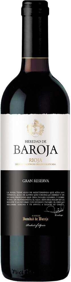 Вино Heredad de Baroja  Reserva 2011 750 мл