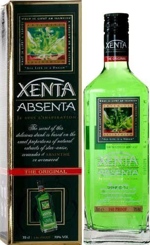 Абсент Absinth Xenta gift box 700 мл