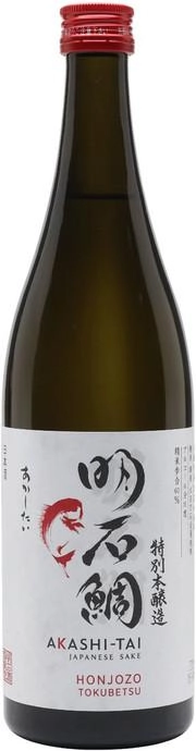 Саке  Akashi-Tai  Honjozo Tokubetsu  Акаши-Тай Хонджозо Токубэцу  720 мл