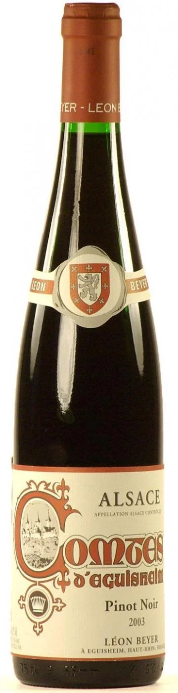 Вино Leon Beyer, "Comtes d'Eguisheim" Pinot Noir, 2003, 750 мл/ "Конт д'Эгисхайм" Пино Нуар, 2003
