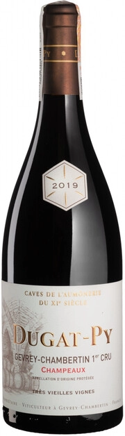 Вино Dugat-Py Gevrey-Chambertin 1-er Cru Champeaux Tres Vieilles Vignes AOC 2019 750 мл