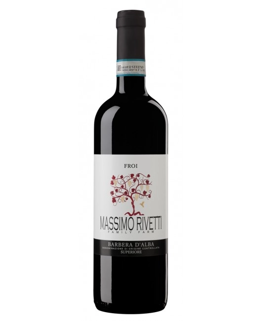 Вино  Massimo Rivetti  Barbera d’Alba Superiore Froi  Массимо Риветти  Барбера д'Альба Суперьоре Фрои  2018  750 мл