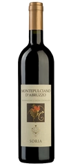 Вино Soria Montepulciano d`Abruzzo  Сория Монтепульчано Д Абруццо 2018  750 мл