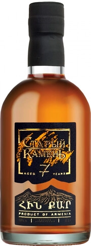 Коньяк  Старый камень  7 лет   500 мл