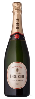 Игристое вино Guido Berlucchi Cuvee Imperiale Franciacorta Brut Гуидо Берлукки  Кюве Империал Франчакорта Брют в подарочной  упаковке750 мл