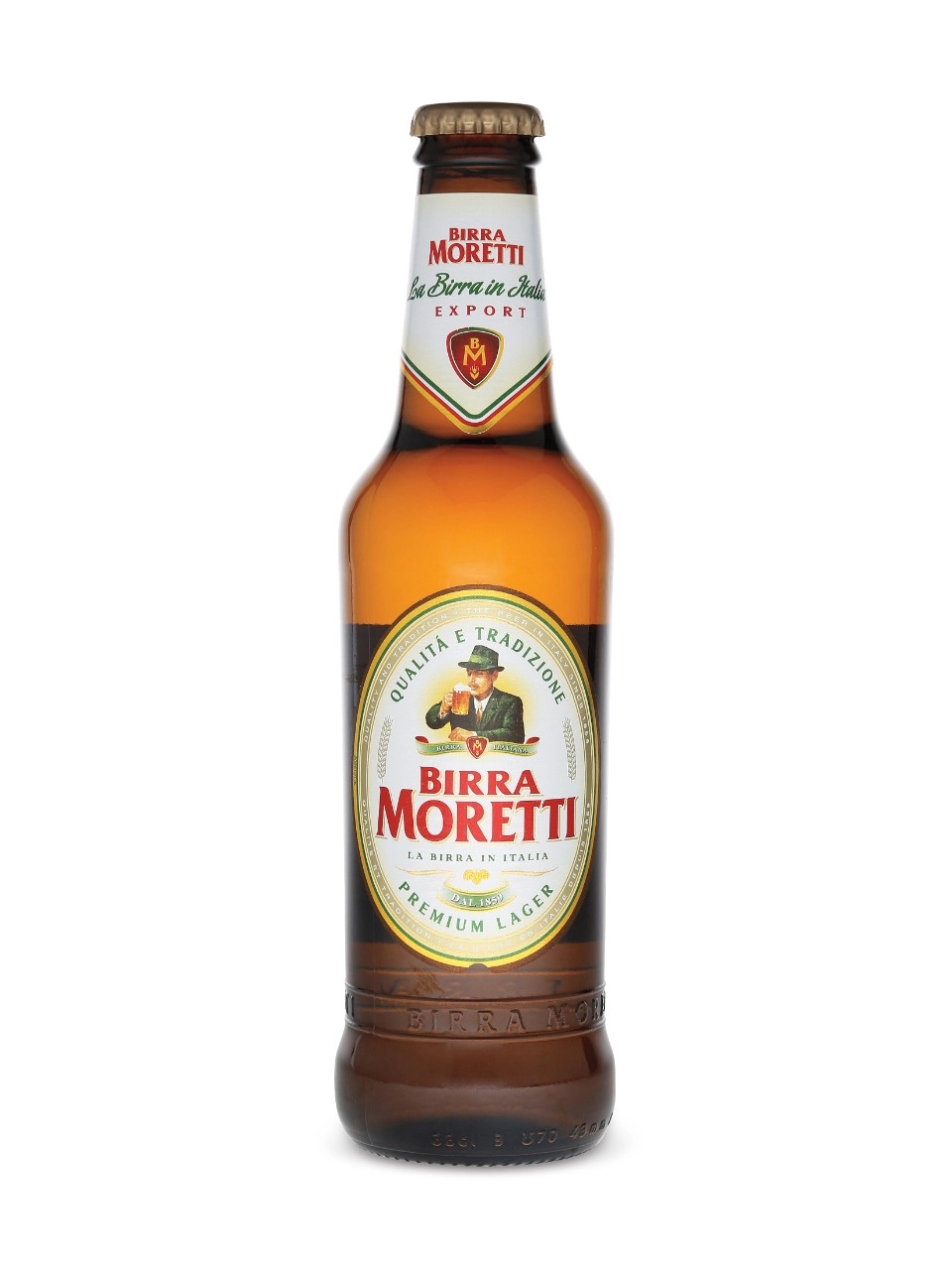 Пиво Birra Moretti  Бирра Моретти стекло 330 мл