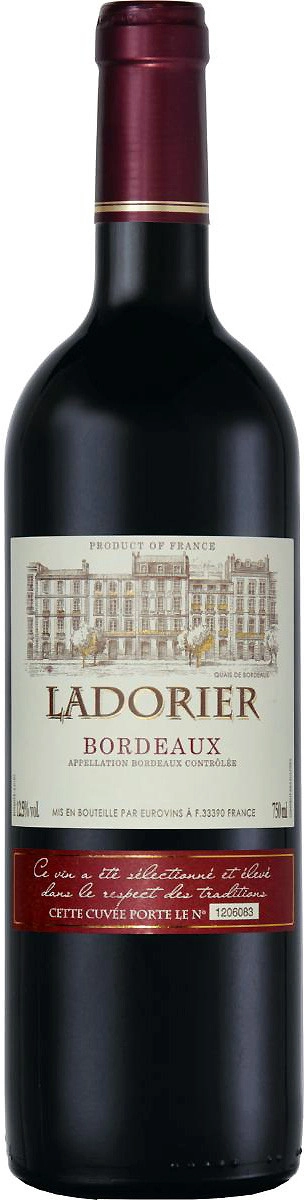 Вино Eurovins Ladorier Medoc  750 мл