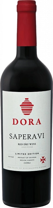 Вино  Askaneli Brothers Dora Qvevri  Saperavi  Братья Асканели  Дора Квеври Саперави 750 мл