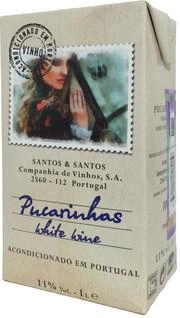 Вино Santos & Santos, "Pucarinhas" White, "Пукаринияш" Белое сухое,1 л