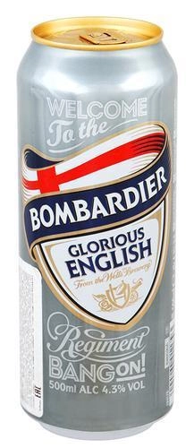Пивной напиток Bombardier Бомбардье ж/б 500 мл