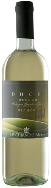 Вино Chiantigiane Duca Toscana Bianco  IGT Кьянтиджане  Дука Тосканa Бьянко 2015 750  мл