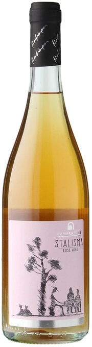 Вино Kamara Pure  Stalisma Rose Thessaloniki PGI Камара Пюр  Сталисма Розовое 2022 750 мл  12%