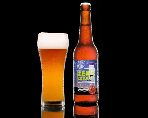 Пиво   MJB Zero Gravity  стекло  500 мл  0,5 %