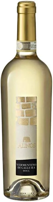 Вино  Alinos  Vermentino di Gallura DOCG   Алинос  Верментино ди Галлура 2016 750 мл