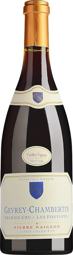 Вино Pierre Naigeon Gevrey Chambertin 1er Cru Le Fontenys Vieilles Vignes 2014 750 ml 13%