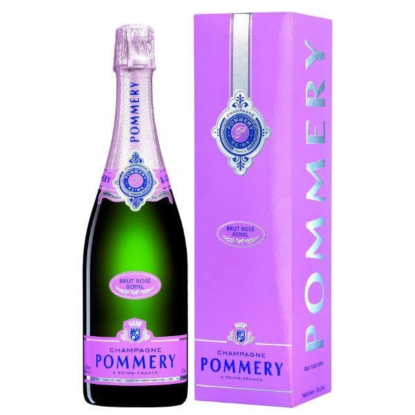 Шампанское Pommery Brut Rose Champagne AOC gift box  2019 750 мл