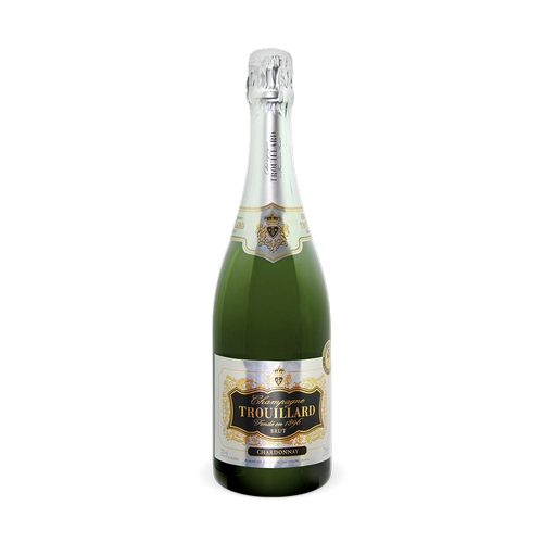 ВИНО ИГРИСТОЕ ВЫДЕРЖАННОЕ Champagne Trouillard Chardonnay  750 мл