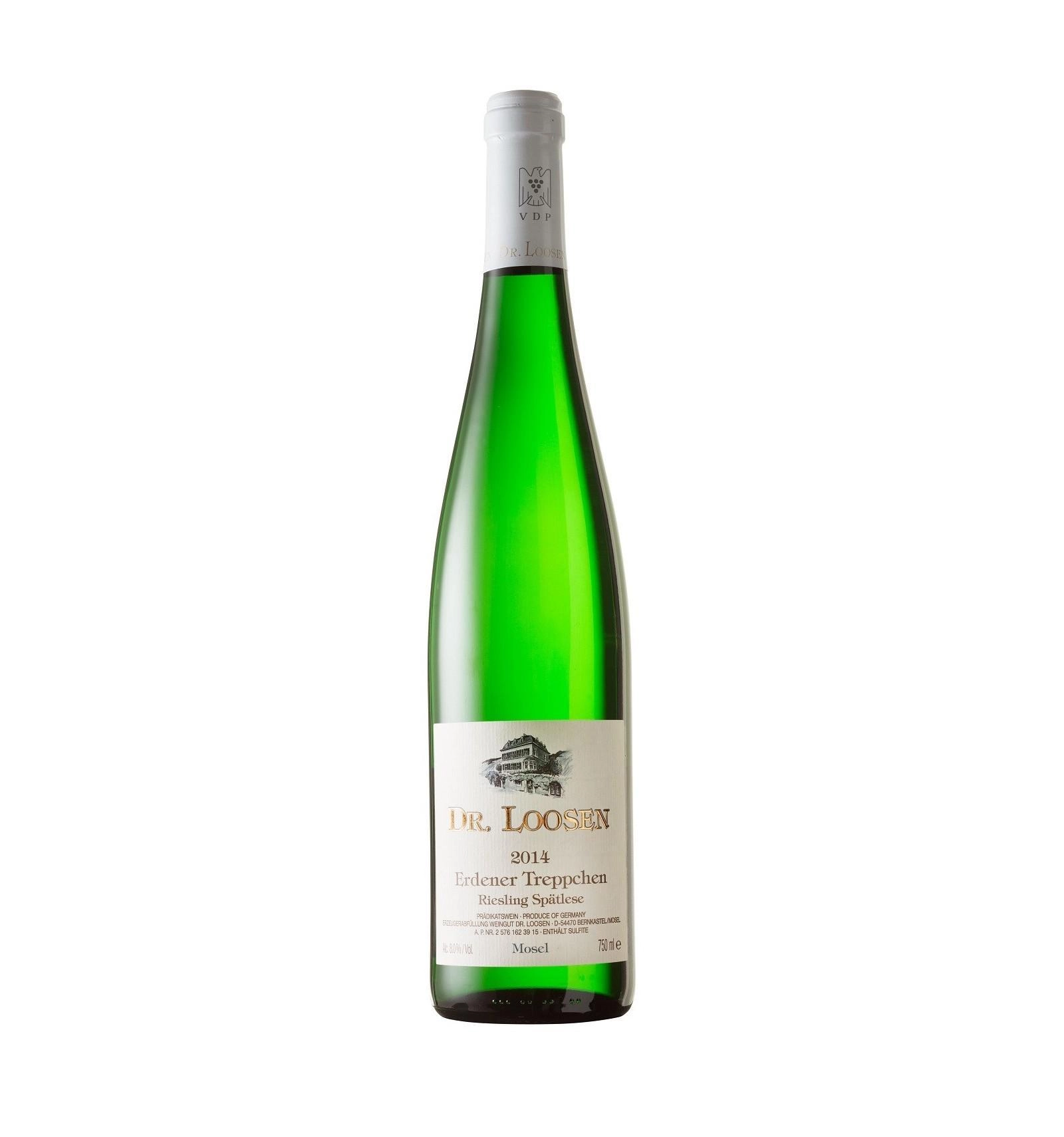 Вино Dr. Loosen Wehlener Sonnenuhr Riesling Spätlese Prädikatswein 2018 750 мл