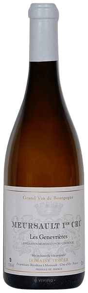 Вино Domaine Tessier Meursault 1er Cru Les Genevrières  2018 750 мл 13,5%