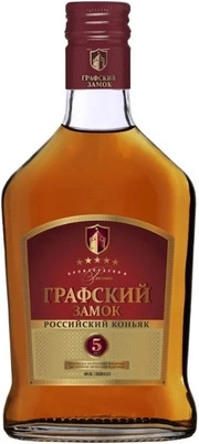 Коньяк  Графский Замок 5-летний КВКЗ  250 мл