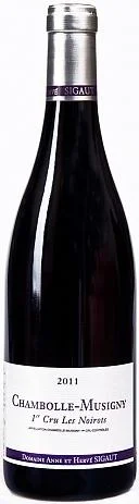 Вино Domaine Anne et Herve Sigaut Chambolle-Musigny Premier Cru Les  Noirots  АОС Анна и Эрве Сиго Шамболь-Мюзиньи Премье Крю Ле Нуаро  АОС 2011 750 мл