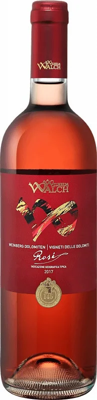 Вино Wilhelm Walch  Rose Vigneti Delle Dolomiti IGT  Вильгельм Вальх  Розе Виньети делле Доломити   2017 750 мл